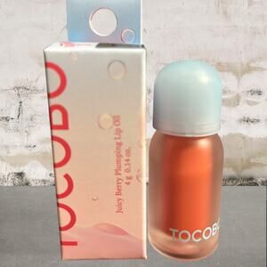 Tocobo Juicy Berry Plumping Lip Oil in Cozy Pink NIB